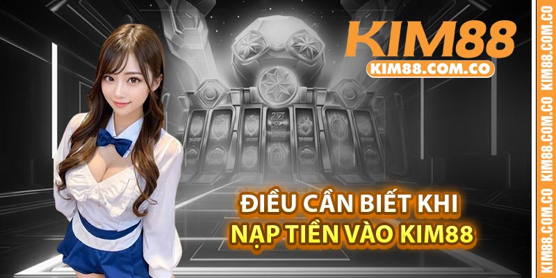 Điều cần biết khi nạp tiền vào Kim88